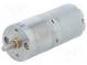 Motor  DC  mit Übersetzer  LP  12VDC  1,1A  Achse  D Schnitt