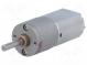 Motor  DC  mit Übersetzer  12VDC  1,6A  Achse  D Schnitt  Achse  4mm