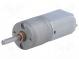Motor  DC  mit Übersetzer  12VDC  1,6A  Achse  D Schnitt  Achse  4mm