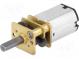 Motor  DC  mit Übersetzer  HP  6VDC  1,6A  Achse  D Schnitt