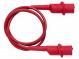 Messleitung  10A  beiderseitig,Krokodilklemme  UNenn  1kV  rot