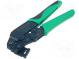 Werkzeug  zum Festklemmen  D-Sub Crimp-Kontakte  0,05÷0,5mm2