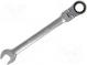 Schlüssel  Ring-Maul, mit Ratsche, mit Gelenk  18 mm | 249 mm