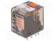 Relais  elektromagnetisch  4PDT  USpule  12VDC  6A/250VAC  192Ω