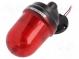 Signalgeber  Licht  Blitzlicht,Dauerlicht  rot  Q100L  10÷30VDC