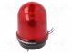 Signalgeber  Licht  Blitzlicht,Dauerlicht  rot  Q125L  10÷30VDC