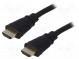 Cable  HDMI 1.4  HDMI plug,both sides  2m  black