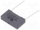 Kondensator  Polypropylen  0,1uF  310VDC  22,5mm  ±10%  -40÷110°C