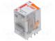 Relais  elektromagnetisch  4PDT  USpule 42VAC  6A/250VAC  IP40