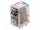 Relais  elektromagnetisch  4PDT  USpule  24VDC  6A/250VAC  0,9W