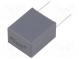 Kondensator  Polyester  10uF  200VAC  400VDC  Rastermaß  27,5mm