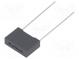 Kondensator  Polyester  10nF  220VAC  630VDC  Rastermaß  10mm  ±10%
