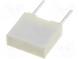 Kondensator  Polyester  100nF  63VAC  100VDC  Rastermaß  5mm  ±5%