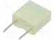 Kondensator  Polyester  10nF  200VAC  400VDC  Rastermaß  5mm  ±10%