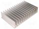Radiator  geprägt  gerippt  L 100mm  W 165mm  H 35mm  Aluminium