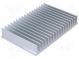 Radiator  geprägt  gerippt  L 100mm  W 150mm  H 25mm  Aluminium