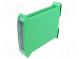 Gehäuse  für DIN-Schiene  Y 101mm  X 22,5mm  Z 120mm  ABS + PC