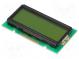 Display  LCD  alphanumerisch  STN Positive  12x2  grün  LED  PIN 15