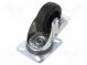 Transportrad  Ø  80mm  W  25mm  H  107mm  Drehrad mit Sperre  50kg