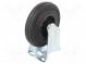 Transportrad  Ø  150mm  W  40mm  H  182mm  steif,mit Montageplatte