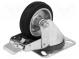 Transportrad  Ø  80mm  W  25mm  H  107mm  Drehrad mit Sperre  61kg