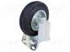 Transportrad  Ø  125mm  W  37,5mm  H  156mm  steif  Bel.dyn  1300N