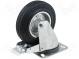 Transportrad  Ø  200mm  W  50mm  H  240mm  Drehrad mit Sperre  142kg