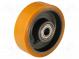 Transportrad  Ø  100mm  W  38mm  Nabe mit Kugellager  224kg  RE.F4