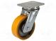 Transportrad  Ø  125mm  W  50mm  H  182mm  Nabe mit Kugellager