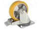 Transportrad  Ø  100mm  W  30mm  H  128mm  Drehrad mit Sperre  203kg