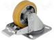 Transportrad  Ø  125mm  W  35mm  H  156mm  Nabe mit Kugellager
