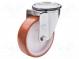 Transportrad  Ø  80mm  W  30mm  H  107mm  Drehrad  Bel.dyn  1,2kN