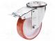 Transportrad  Ø  100mm  W  30mm  H  128mm  Drehrad mit Sperre  173kg