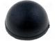 Selbstklebender Fuß  schwarz  Gummi  A  6,7mm  B  4,2mm