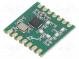 Modul  RF  extern  FM Sender  FSK,GFSK,GMSK,MSK,OOK  433,92MHz