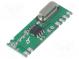 Modul  RF  AM-Empfänger  ASK,OOK  433,92MHz  -114dBm  1,8÷3,6VDC