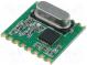 Modul  RF  FM Sender  FSK  433,92MHz  SPI  1,8÷3,6VDC  20dBm  SMD