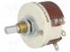 Potentiometer  axial  1-Drehung  15Ω  25W  6,35mm  Achse  D Schnitt