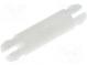 Montagestift  Polyamid  L  11,1mm  Ø2  3,86mm  Ø1  3,86mm