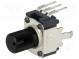 Potentiometer  axial  1-Drehung,stehend  10kΩ  ±20%  6mm