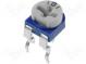 Potentiometer  für den Einbau  1-Drehung,liegend  100kΩ  100mW