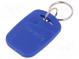RFID Schlüsselanhänger  blau  100÷150kHz  Mat  Kunststoff  64bit
