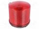 Signalgeber  Licht  Blitzlicht  rot  S125  24VDC  IP44  Ø123x138mm