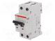 Überstromschalter  230/400VAC  lNenn  0,5A  Pole  2  DIN  Charakt  C