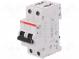 Überstromschalter  230/400VAC  lNenn  1A  Pole  2  DIN  Charakt  C