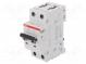 Überstromschalter  230/400VAC  lNenn  6A  Pole  2  DIN  Charakt  D