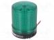 Signalgeber  Licht  Blitzlicht  grün  S80LS  10÷30VDC  IP65  160mA