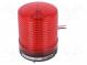 Signalgeber  Licht  Blitzlicht  rot  S80LS  10÷30VDC  IP65  160mA