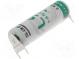 Batterie  Lithium  3,6V  AA  2600mAh  nicht aufladbar  Ø14,5x50mm