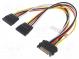 Kabel  SATA  SATA männlich x2,SATA weiblich  0,2m